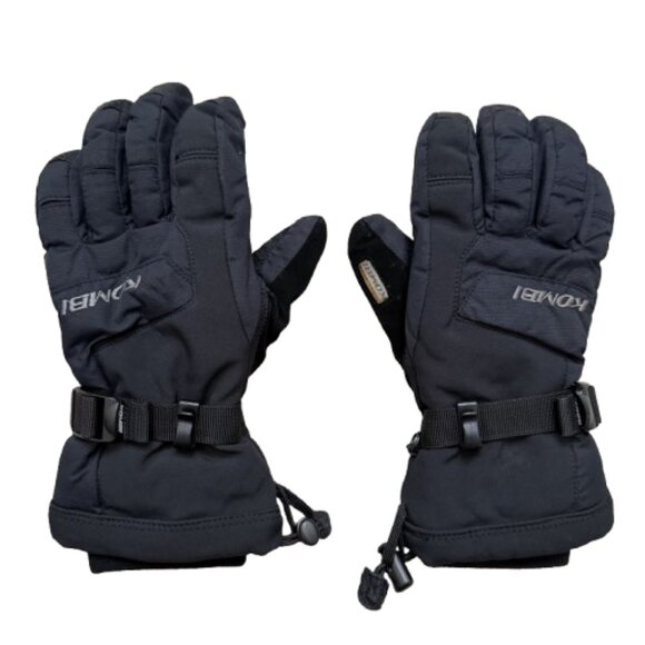 Kombi Junior Black Ski or Winter Sport Gloves - Picture 1 of 4